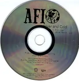 Обложка сингла AFI «Silver and Cold» (2003)