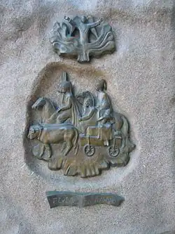 Элемент памятника — Переход на Кубань