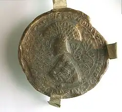 Печать князя Владислава Бытомского