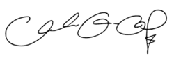 Изображение автографа