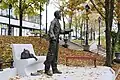 Памятник А.П. Чехову в Чеховском сквере Владивостока. (2018)