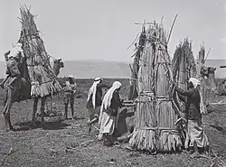 Быт арабов в окрестностях озера, 1946 год