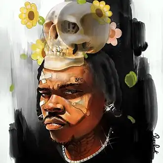 Обложка альбома Gunna «A Gift & a Curse» (2023)