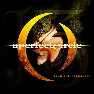 Обложка сингла A Perfect Circle «Weak and Powerless» (2003)