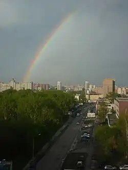 Вид на восток до пересечения с ул. 8-го Марта