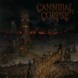 Обложка альбома Cannibal Corpse «A Skeletal Domain» (2014)