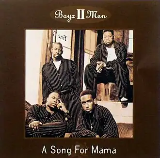 Обложка сингла Boyz II Men «A Song for Mama» (1997)