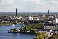 Вид с башни Святого Олафа