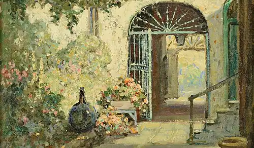 Двор в Новом Орлеане