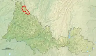 Абдулинский район на карте