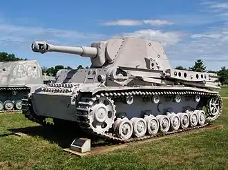 Heuschrecke 10 в Абердинском танковом музее