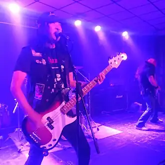 Abigail выступают в Квебеке в 2018 году.