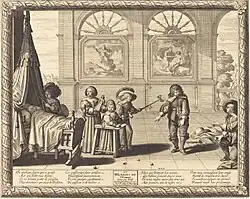 Детство. 1636. Офорт, резец