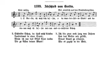 Обложка песни  «Abschied von Bremen»