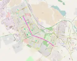 На карте Актобе