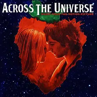 Обложка альбома различных исполнителей «Across the Universe (Music from the Motion Picture)» ()