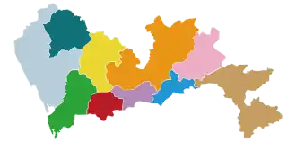 Лунхуа на карте