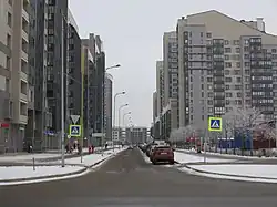 Вид от улицы Адмирала Трибуца