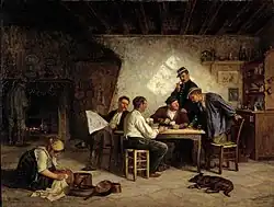 Игра в пикет, 1869