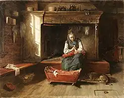 Кормление малыша, 1874