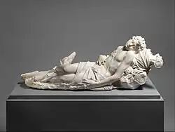 Адонис. Ок. 1725. Мрамор. Метрополитен-музей, Нью-Йорк