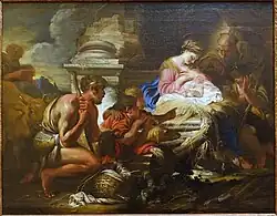 Поклонение пастухов. 1650—1655. Холст, масло. Художественный музей Блантона, Остин, США