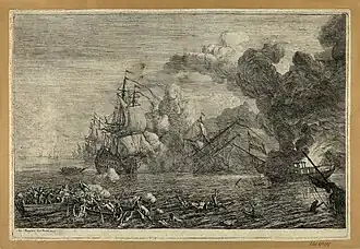 Морской бой. Госуда́рственный Эрмита́ж. Санкт-Петербург