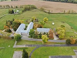 Аэрофото основной школы Маарья-Магдалеэна