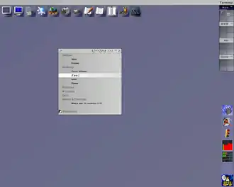 Скриншот программы AfterStep