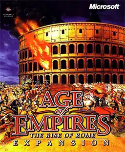 Передняя обложка Age of Empires: The Rise of Rome