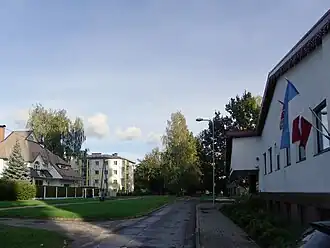 Тупиковая часть улицы у ЗАГСа