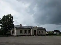 Здание станции Аглона