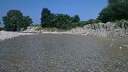 Река Агой в селе Агой