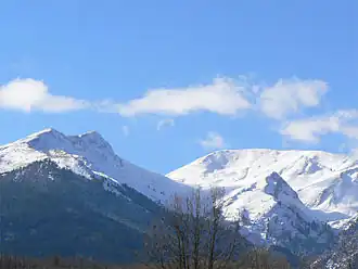 Вид на горный массив Аграфа