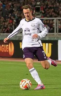 Эйден Макгиди в составе «Эвертона»