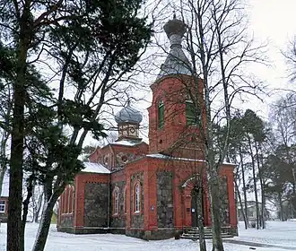 Вид на храм с запада