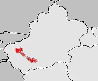 Айнийский язык в СУАР