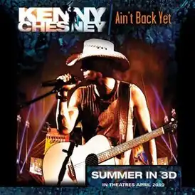 Обложка сингла Кенни Чесни «Ain’t Back Yet» (2010)