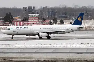 Airbus A321 Air Astana