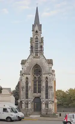 Фасад часовни Бодель