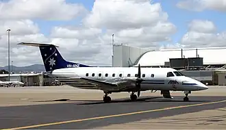 Самолёт E120 (VH-ANZ) в ливрее RegionalLink