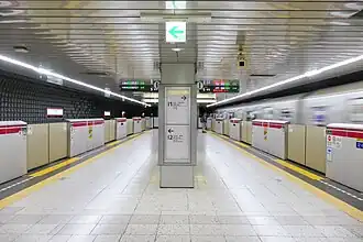 Платформы станции