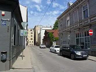 Вид улицы от ул. Тербатас