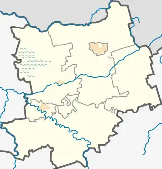 Акмяне на карте