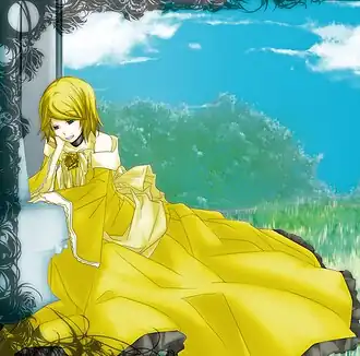 Обложка песни Kagamine Rin «Aku no musume»