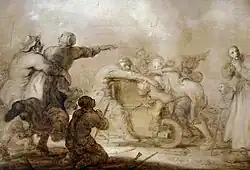 Al te bot! (Все слишком глупы!). Между 1610 и 1625. Гризайль. Дерево, масло.  Дворец изящных искусств, Лилль