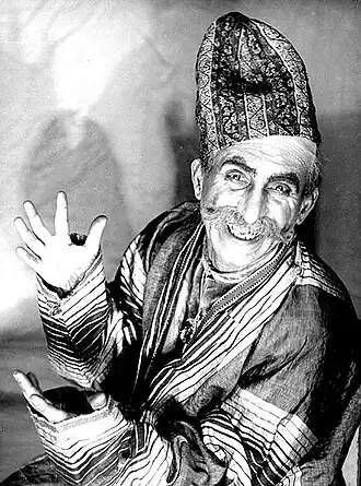 В роли Султанбека (Аршин мал алан)