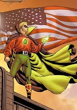 Алан Скотт. Художник Люк Росс.