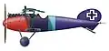 Albatros D.V из Jagdstaffel 15 в весне 1918, принадлежащий лейтенанту Дингелю.