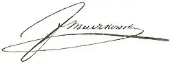 Изображение автографа
